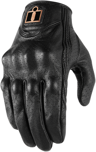 ICON Pursuit™ Classic Perforated Gloves - Black - 4XL 3301-3836