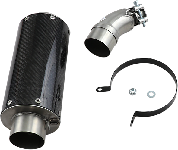 HOT BODIES Full Exhaust System with Carbon Muffler 81401-2404