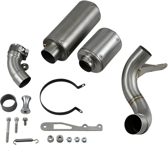 HOT BODIES Full Exhaust System with Stainless Muffler 91401-2403