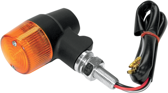 K&S TECHNOLOGIES Marker Light - Dual Filament - Amber/Black 25-8633