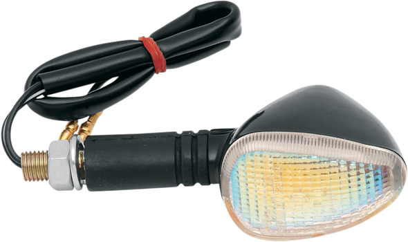 K&S TECHNOLOGIES Marker Lights - Dual Filament - Black/Rainbow 25-8407