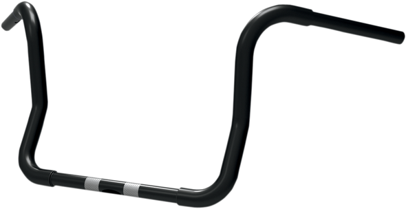 KHROME WERKS Handlebar - Fat Ape Hanger - 12" - TBW - Black 300830