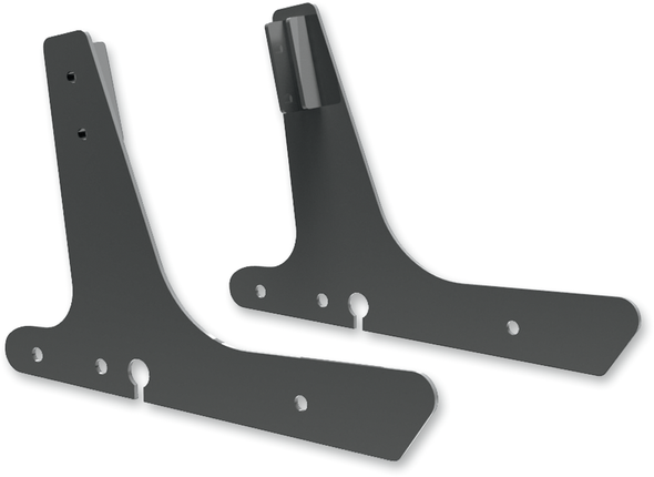 KHROME WERKS Side Plates - Black - XL 264820