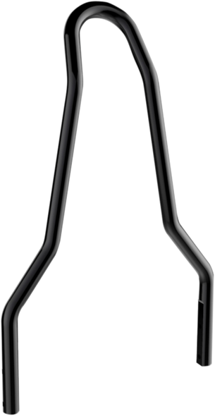 KHROME WERKS Sissy Bar - 10.12" H x 8.75" W - Black 263811