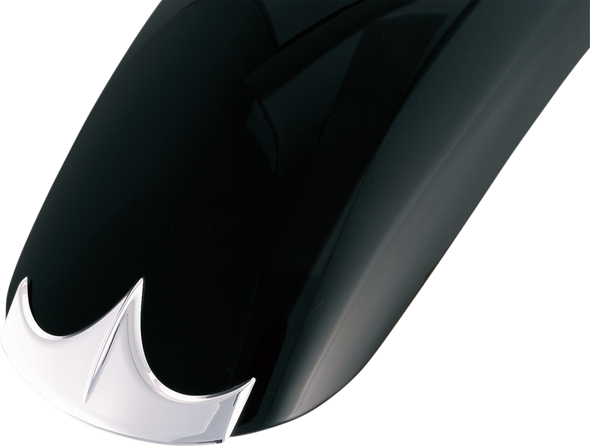 KURYAKYN Fender Tip Accent - Chrome - Front 7344