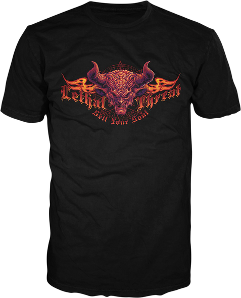 LETHAL THREAT TEE SELLYOUR BLACK LG LT20891L