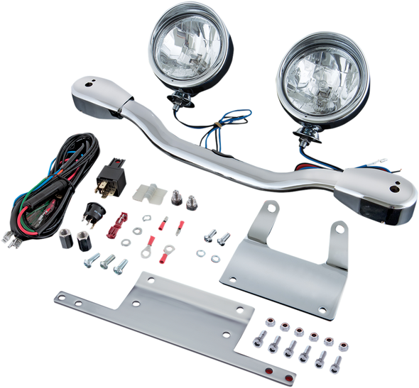 SHOW CHROME Elliptical Driving Lights - XVZ1300 61-115