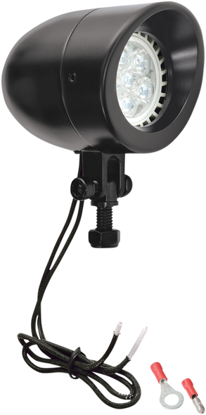 SHOW CHROME LED Mini Driving Light - Black 16-104LEDBK