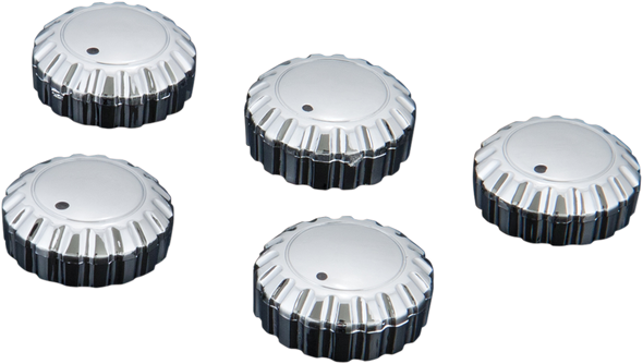 SHOW CHROME Replacement Radio Knobs - Chrome 2-361