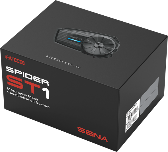 SENA Spider ST1 Communication System - Single SPIDER-ST1-01
