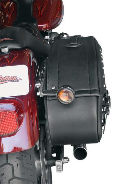 SADDLEMEN Drifter Rigid Slant Saddlebag 3501-0232