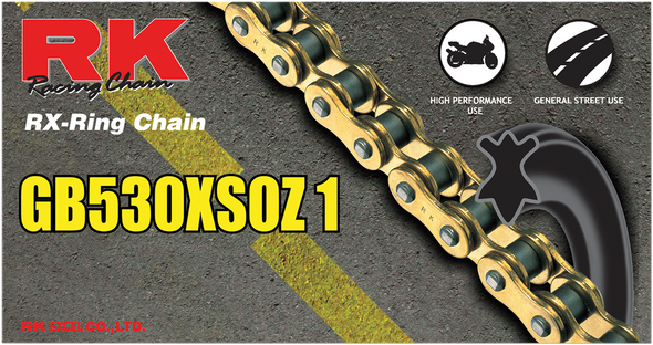 RK 530 XSOZ1 - Chain - 140 Links 530XSOZ1-140