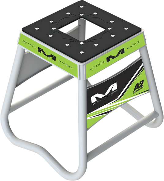 MATRIX CONCEPTS,LLC A2 Stand - Aluminum - Green/White A2 105