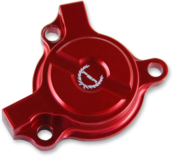 POWERSTANDS RACING Magnet Oil Filter Cover - Red 03-01984-24
