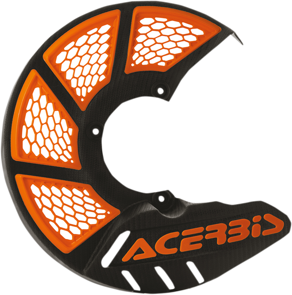 ACERBIS Mini X-Brake Disc Cover - Black/Orange 2630555229