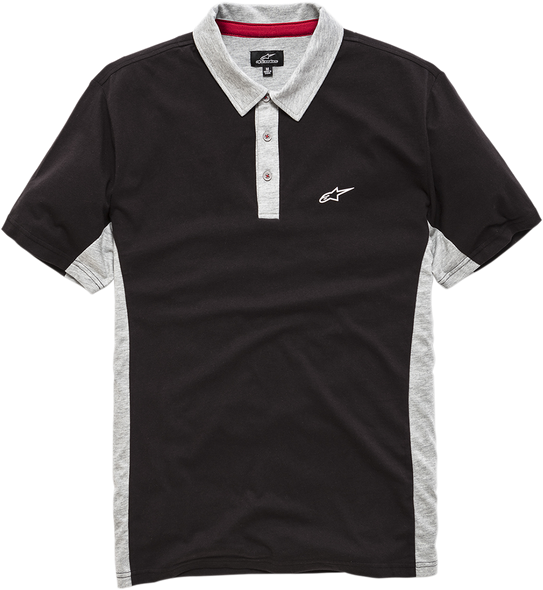 ALPINESTARS Champion Polo Shirt - Black/Gray - Large 1210415001028L