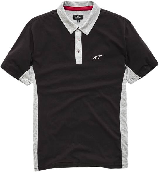 ALPINESTARS Champion Polo Shirt - Black/Gray - Medium 1210415001028M