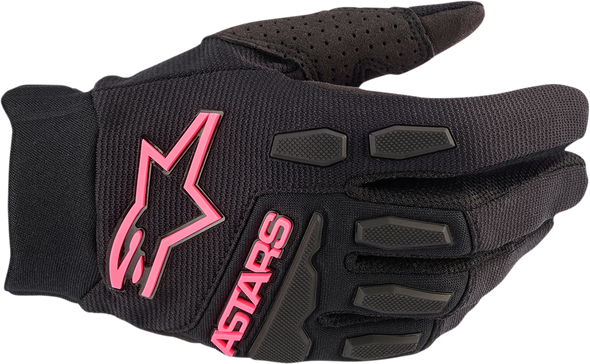 ALPINESTARS Women's Stella Full Bore Gloves - Black/Pink - Large 3583622-1390-L