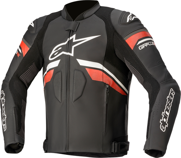 ALPINESTARS GP Plus R v3 Rideknit® Leather Jacket
 - Black/White/Red - US 50 / EU 60 3100321-1304-60