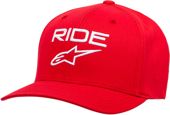 ALPINESTARS Ride 2.0 Hat - Red/White - Large/XL 1019811143020LX