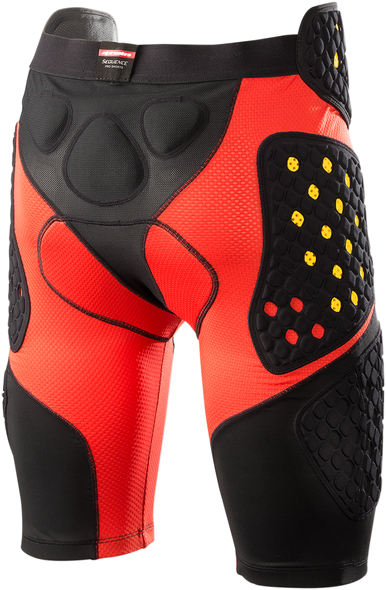 ALPINESTARS Sequence Pro Shorts - Black/Red - Small 6507718-13-S