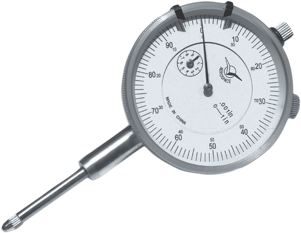 K&L SUPPLY Dial Indicator Gauge 35-8428