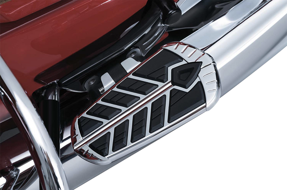 KURYAKYN Passenger Spear Floorboard Insert - Chrome 5656