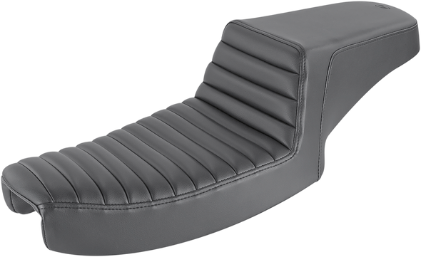 SADDLEMEN Step Up Seat - Tuck and Roll - Dyna 891-04-171