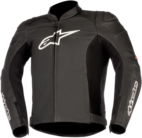 ALPINESTARS SP-1 Airflow Leather Jacket - Black/Red - US 48 / EU 58 3100717-13-58