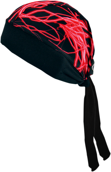 SCHAMPA & DIRT SKINS Z-Wrap Black/Red Lightning BNDNA003-35