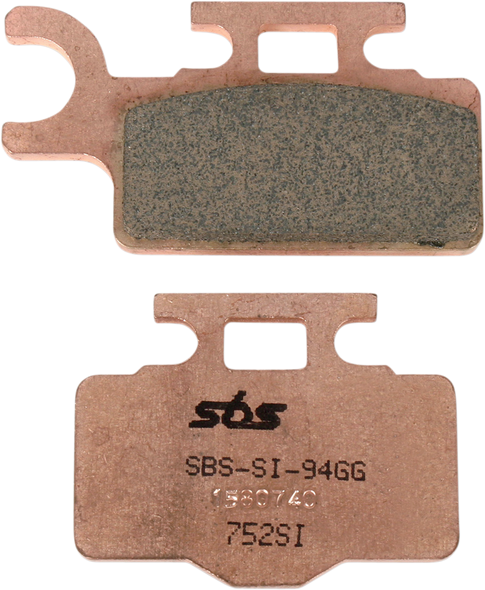 SBS Off-Road Sintered Brake Pads - KX/RM 65 - 752SI 752SI
