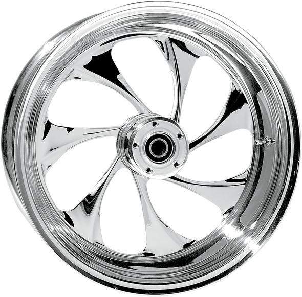 RC COMPONENTS Drifter Rear Wheel - Single Disc/ABS - Chrome - 17"x6.25" - '08-'10 FXST 17625-9209-101C