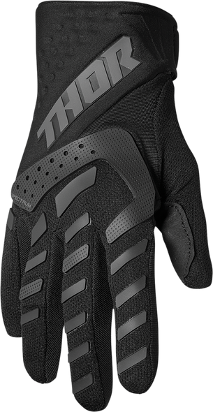 THOR Youth Spectrum Gloves - Black - Medium 3332-1595