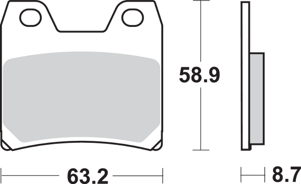 SBS LS Brake Pads - Yamaha - 770LS 770LS