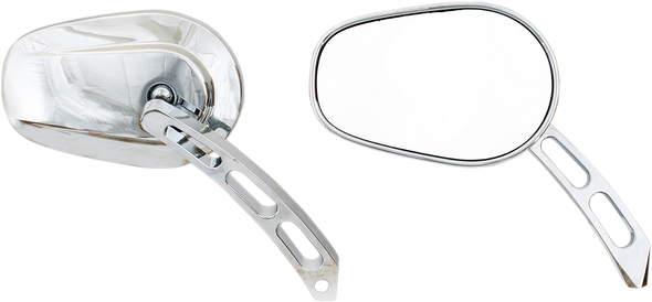 RIVCO PRODUCTS Billet Mirror - Chrome MV300