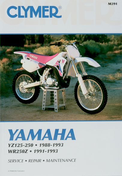 CLYMER Manual - Yamaha YZ125 YZ/WR250 M391