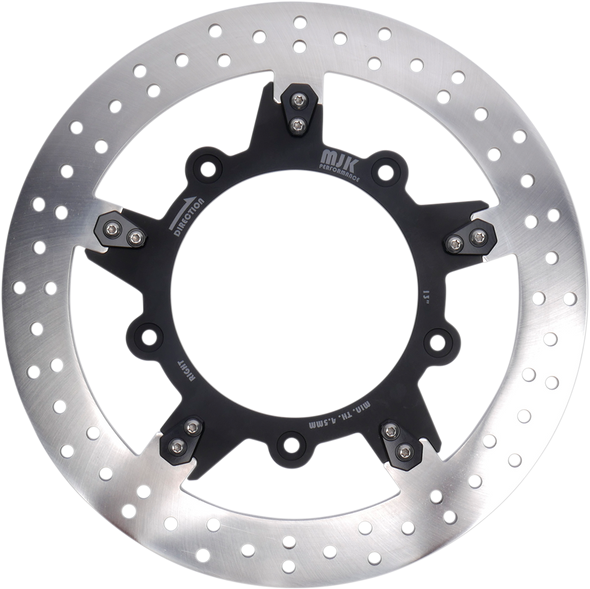 MJK PERFORMANCE Enforcer Brake Rotor - 13" - Black P-4656