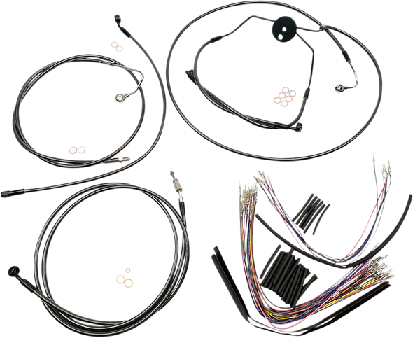 Magnum Control Cable Kit Black Pearl™ 487681 - J J Motorsports