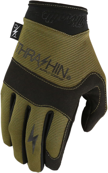 THRASHIN SUPPLY CO. Covert Gloves - Green - XL CVT-06-11