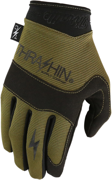 THRASHIN SUPPLY CO. Covert Gloves - Green - Small CVT-06-08