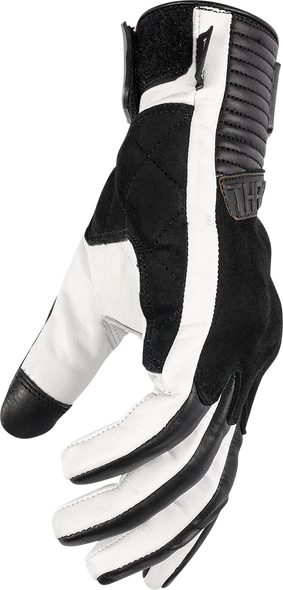 THRASHIN SUPPLY CO. Boxer Gloves - White - Small TBG-00-08
