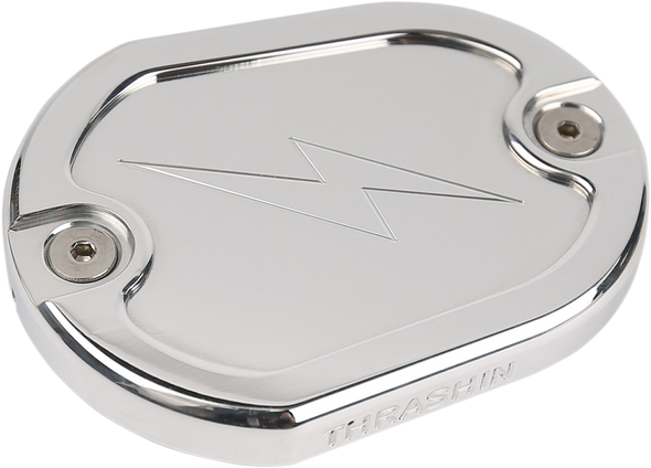 THRASHIN SUPPLY CO. Master Cylinder Cover - Front - Bolt - Polished TSC-3170-2