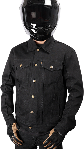 THRASHIN SUPPLY CO. Highway Jacket - Black - Medium TMJ-01-09