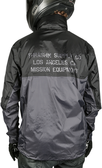 THRASHIN SUPPLY CO. Mission Jacket - Black - Medium TMJ-00-09