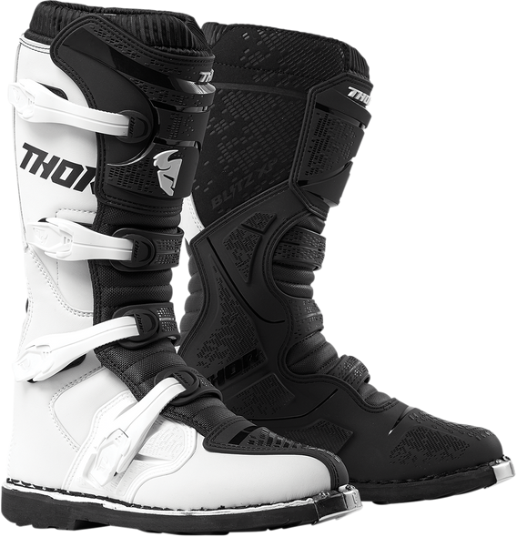 THOR Blitz XP Boots - White/Black - Size 13 3410-2179