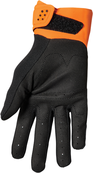 THOR Youth Spectrum Gloves - Orange/Black - 2XS 3332-1612