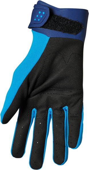 THOR Youth Spectrum Gloves - Blue/Navy - Medium 3332-1605