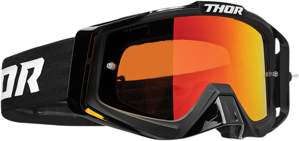 THOR Sniper Pro Goggles - Solid - Black 2601-2573