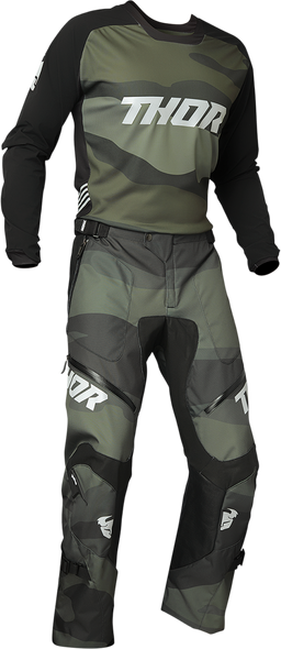 THOR Terrain Over-the-Boot Pants - Green Camo - 46 2901-9005