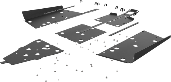 SEIZMIK Skid Plate - 2 Seat 76-10164KIT